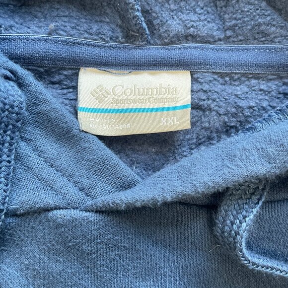 Columbia PFG Men's Hoodie Size XXL, Blue - Picture 2 of 5